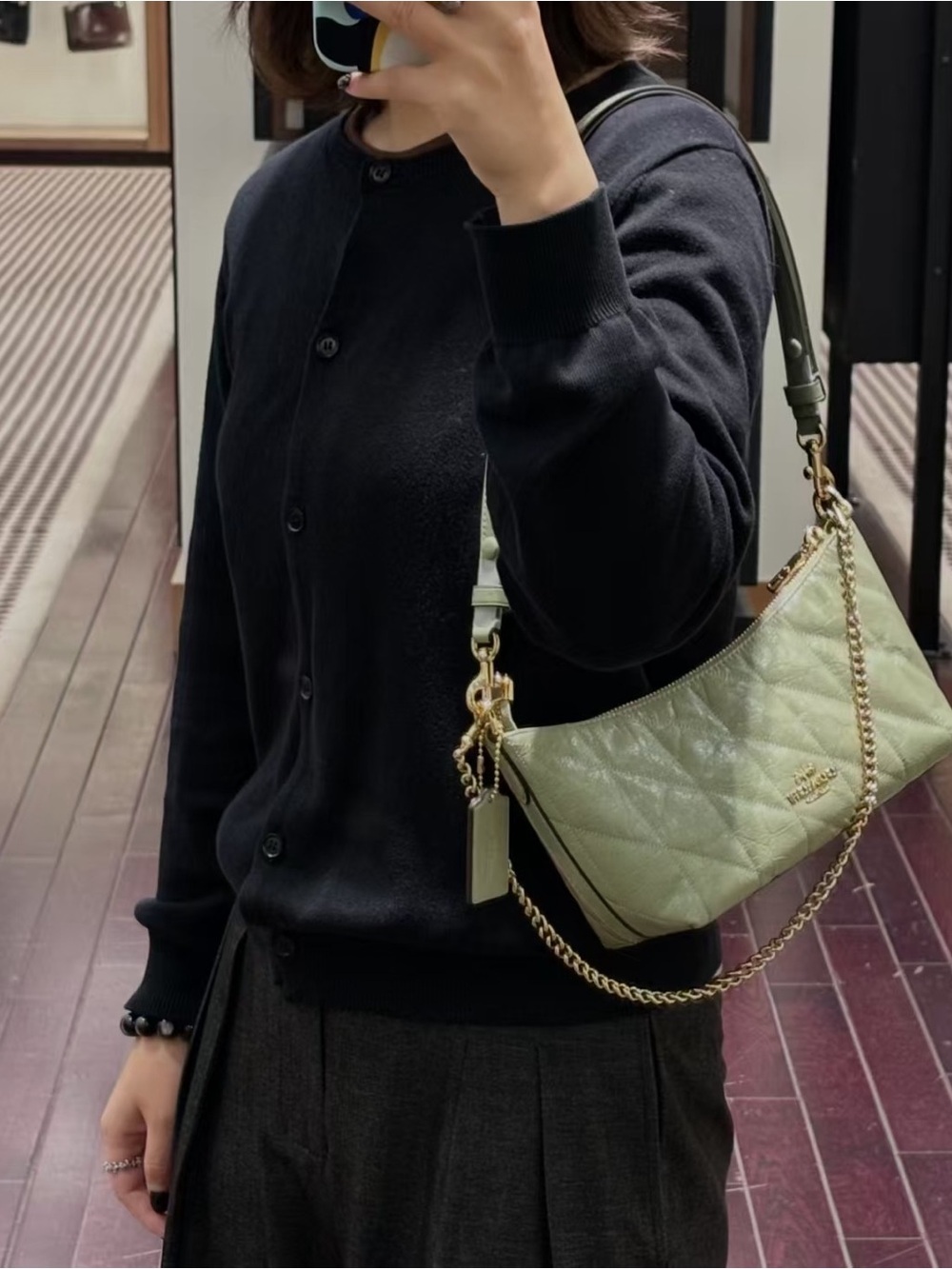 NWT Coach Caitlin Shoulder Bag - Picture 12 of 15